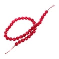 thumbnail image 5 of KAKOWELY 36 Pcs Perles Rouges Facettées pour Fabrication de Bijoux Perles Entretoises en Pierre Précieuse Naturelle Perles de Pierre Pierre en Vrac pour Artisanat Perles en Pierre Précieuse Perles Rouges Facettées Petites Perles en Vrac Rouge Foncé 10 mm, 5 of 5