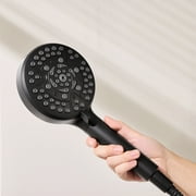 JOMOO 12 Inch Rainfall Shower Head High Pressure 10 Spray Filtered Shower Head with Handheld Combo, with Extension Arm, 71 Shower Hose