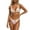 Light Yellow, variant on Womens Bikini 2 Piece Bathing Suits for Women Floral Print Two Piece Bikini with Tie Side Adjustable Straps Beachwear