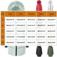 thumbnail image 6 of yillto Women Long Quilted Coat Hooded Maxi Length Puffer Jacket Padded Coat Winter Warm Outerwear, 6 of 6