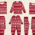 thumbnail image 1 of PatPat Conjuntos De Pijamas A Juego Con Estampado Navideño Tradicional Familiar, Ropa De Salón Para Hombres, Mujeres Y Bebés, 1 of 4