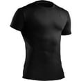 thumbnail image 2 of 1216007 Men's Tee UA HeatGear Compression Short Sleeve T-Shirt, 2 of 3