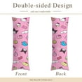 thumbnail image 2 of Hello Kitty Anime Body Pillow Cover Ultra Soft Microfiber Pillowcases with Hidden Zipper Closure 16x48inch, 2 of 5