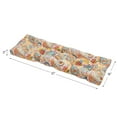 thumbnail image 4 of Greendale Home Fashions Jamboree Paisley 51 x 18 in. Outdoor Reversible Tufted Bench Cushion, 4 of 9
