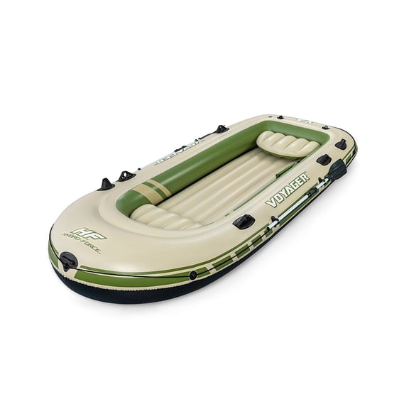 Bote Inflable Lancha Balsa Voyager X4 Bestway Con Remos 4 Personas