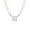 Silver 111, variant on Women's Angel Number 999 Necklace Numbers Pearl Pendant Choker Chain Numerology Jewelry Gold