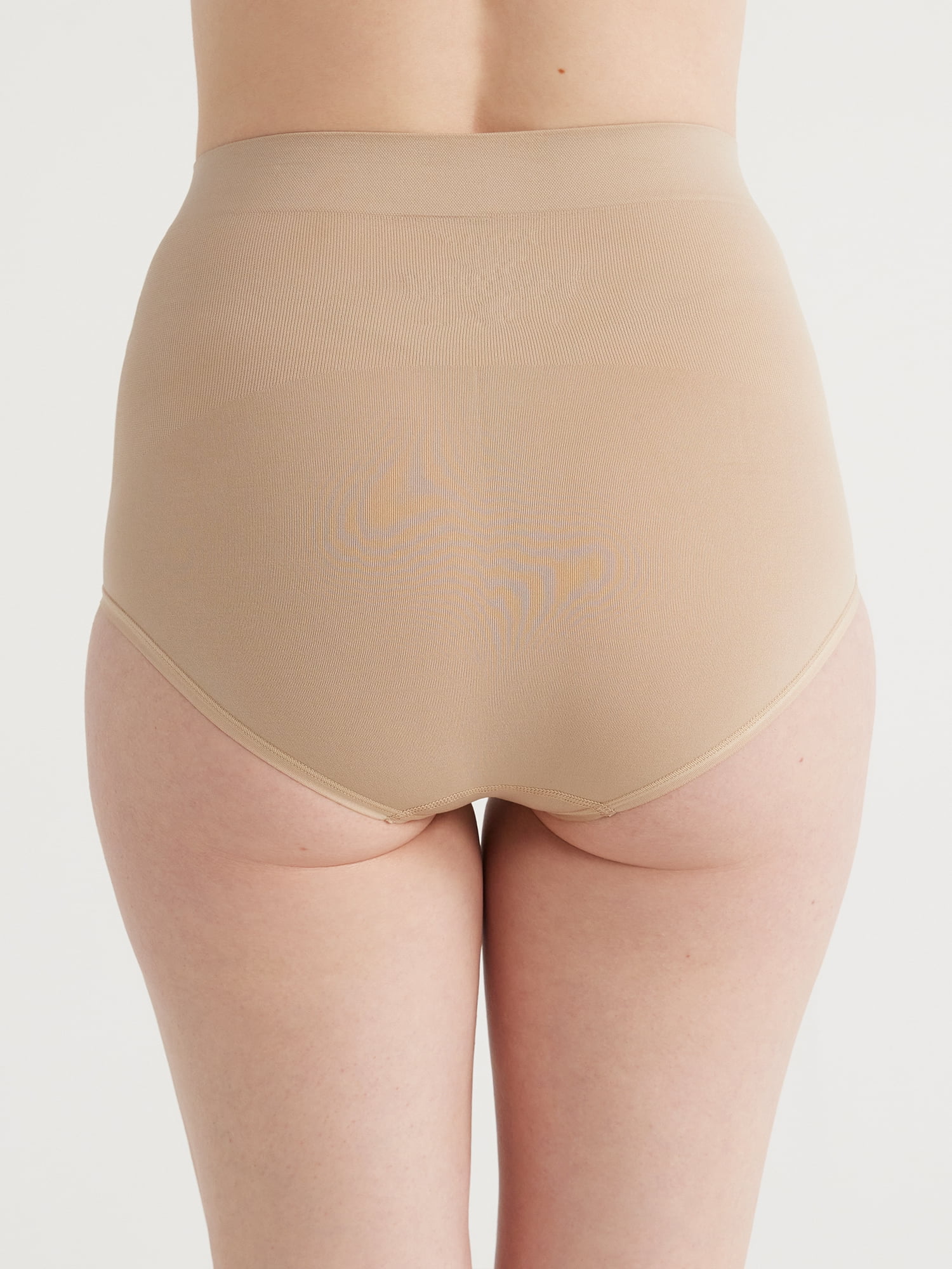 Joyspun Women's Seamless Mid-Rise Shaping Brief, Sizes S to XXXL