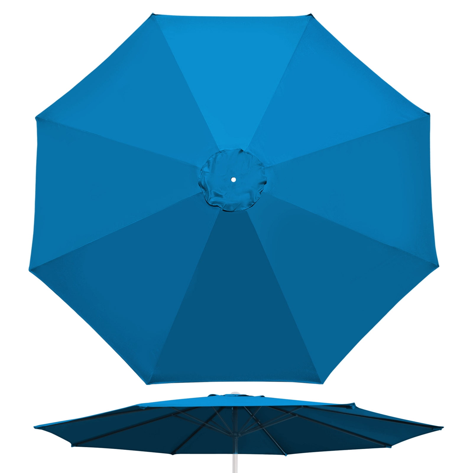YardGrow 11.5ft 8 Ribs Umbrella Canopy Replacement for Patio Umbrella, Frame NOT Included