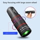thumbnail image 5 of Telescopio monocular 18x25 | Óptica de zoom de alta potencia | Prisma BAK4 | Visión nocturna con poca luz | Impermeable Resistente a los golpes | Diseño compacto y portátil | Observación de aves al, 5 of 7