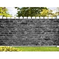 thumbnail image 3 of Brick Garage Door Backdrop, Vintage Grey Brick Wall Garage Door Backdrop 8 x 7 ft, Rustic Farmhouse Stone Wall Indoor Outdoor Background for Birthday Wedding Party Photo Props Supplies Decoration, 3 of 5