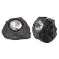 thumbnail image 1 of 2 luces solares de roca para decoración de patio, para exteriores, para jardín, 1 of 8
