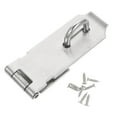 thumbnail image 1 of UPGRATOR 1 Set Outdoor Hasp Latch Stainless Steel for Security Windows and Drawers, 1 of 6