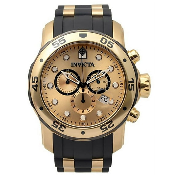Invicta Pro Diver 17885 Stainless Steel, Polyurethane Chronograph Watch