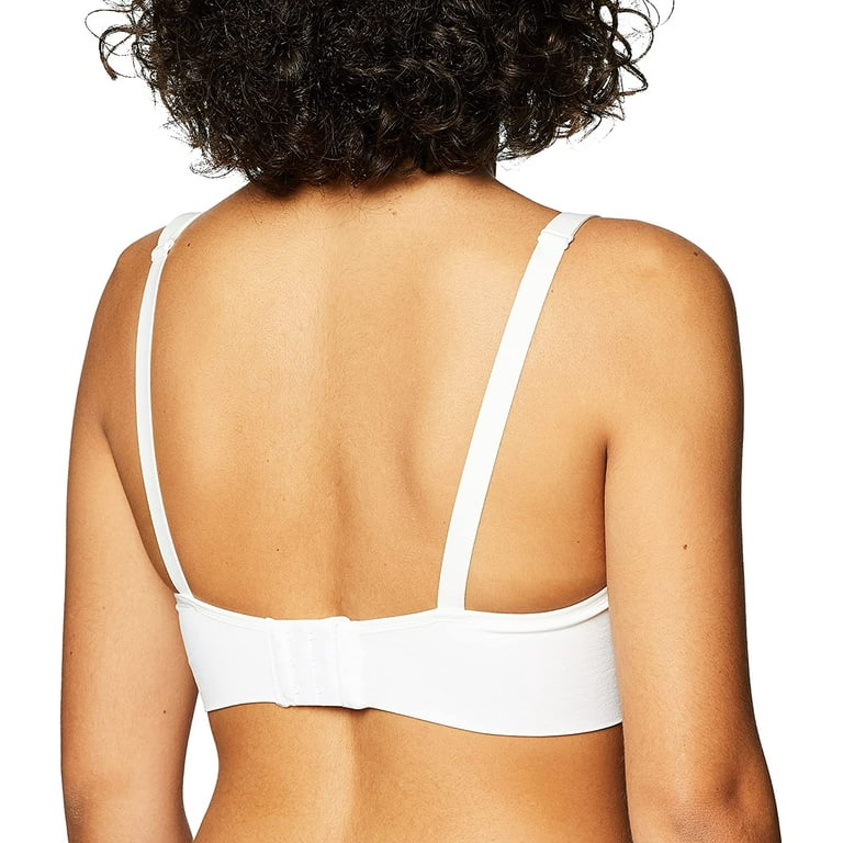 Warner's Women's Elements of Bliss Smoothing Support with Seamless Band  Wireless Lightly Lined Comfort Bra Rm3741a 