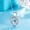 Blue Diamond, variant on Beating Heart Necklace Female Chinese Valentine's Day