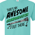 thumbnail image 4 of Inktastic That's My Awesome Granddaughter out There with Clarinet T-Shirt, 4 of 5