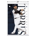 thumbnail image 3 of MLB New York Yankees - Gleyber Torres 23 Wall Poster with Magnetic Frame, 22.375" x 34", 3 of 6