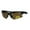Matte Black Brown, variant on Mens 1.0MM TAC Polarized Lens Aerodynamic Baseball Half Rim Sunglasses Shiny Black