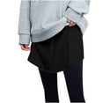 thumbnail image 1 of Extensor de camisa transparente con capas escalonadas para mujer, media falda de talla grande Wmkox8yi  FGJ1363, 1 of 3