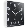 thumbnail image 2 of Infinity Instruments St. Mark Square Wall Clock, White, 10", 2 of 7