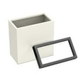 thumbnail image 4 of Gatco 1918 Stainless Steel Trash Can - Matte Pearl / Satin Nickel, 4 of 7