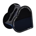 thumbnail image 4 of Caja de pañuelos faciales con forma de corazón, decorativa, elegante, de acrílico, color negro, 4 of 9