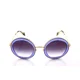 thumbnail image 3 of RARE New MIU MIU Transparent Violet Gold Round Womens Sunglasses SMU 50Q TIF-4W1, 3 of 6