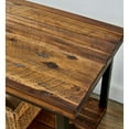 thumbnail image 5 of Alaterre Claremont 40"L Rustic Wood Coat Hook and Bench Set, 5 of 17