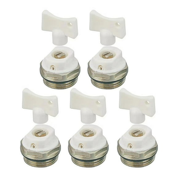 Improve Heat Efficiency with 15PCS 12 Radiator Air Vent Bleed Valve & Blanking Plug Easy Manual Ventilation Free Key