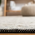 thumbnail image 4 of SAFAVIEH Kilim Torma Zig Zag Wool Area Rug, Beige/Black, 8' x 10', 4 of 8