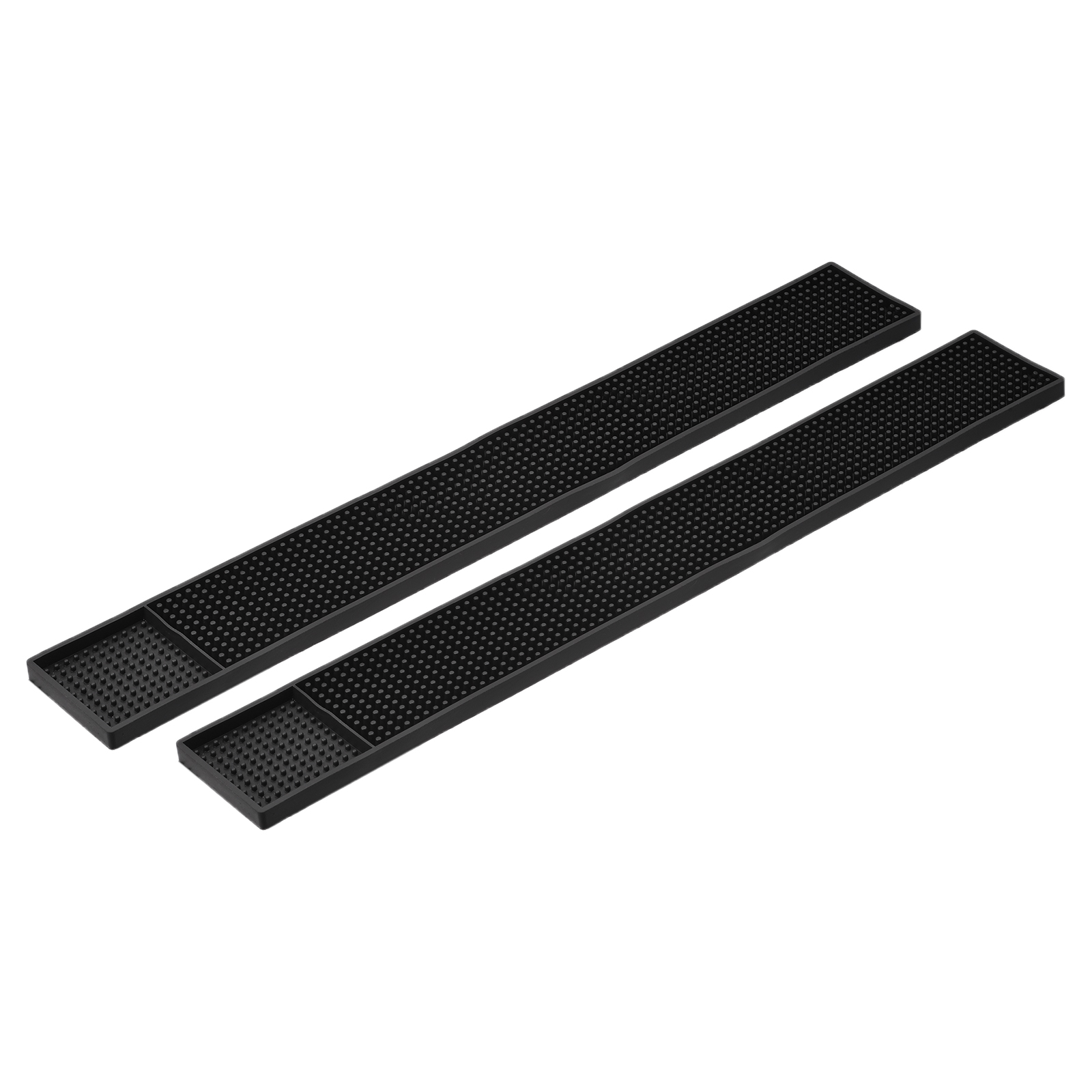 Uxcell Rubber Bar Spill Mat 60x8cm Flexible for Industrial, Home Coffee