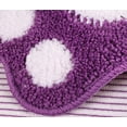 thumbnail image 5 of Cute Foot Pads Soft Microfiber Bathroom Rug Non Slip Doormat Cute Large Doormat Absorbent Carpet For Bedroom Kitchen Carpet-Lila-58 X 88 Cm, 5 of 7
