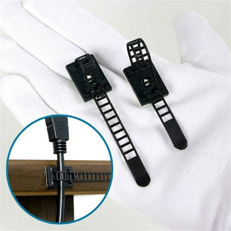 

Angle Gauge Automotive Digital Loggers Angle Extendable Adjustable Self- Nylon Straps Ties Cord Clamp 50PCS
