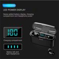thumbnail image 6 of Wireless Earbuds Bluetooth Headphones 80hrs Playback Ear Buds Power Display with Noise Canceling Mic with Earhooks for Sports/Workout/Running(As Show), 6 of 9