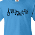 thumbnail image 4 of Inktastic Music Staff Musical Gift Youth T-Shirt, 4 of 5