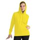 thumbnail image 1 of SG - Sudadera lisa con capucha para mujer (Amarillo), 1 of 2
