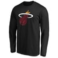 thumbnail image 2 of Men's Bam Adebayo Black Miami Heat Playmaker Team Name & Number Long Sleeve T-Shirt, 2 of 3