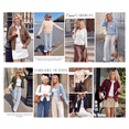 thumbnail image 6 of BTFBM Button Cardigan Sweaters for Women Fall Clothes Ribbed Knit Open Front Cardigan, Long Sleeve Sweater, Cozy Soft Stretchy Outerwear, Relaxed Fit, Trendy Winter Outfits, 6 of 8