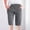 Dark Gray, variant on ZKCCNUK Womens Shorts Casual Solid Color Waist Elastic Loose Straight Wide Leg Half Shorts Pants with Pocket S-5XL
