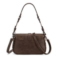 thumbnail image 3 of Wrangler Purse for Women Stylish Shoulder Bag Handbag Crossbody Bag Trendy Western Design Durable Leather, Coffee, 3 of 7