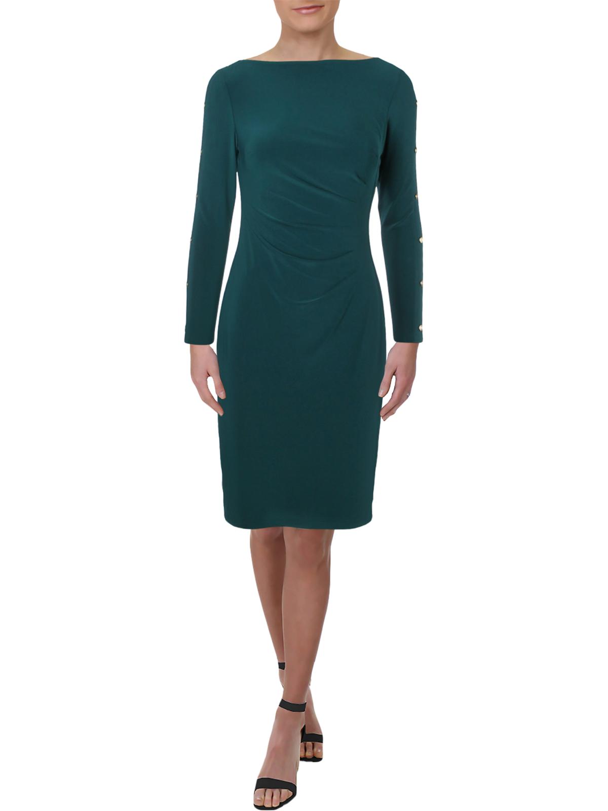 Lauren Ralph Lauren Womens Sagie Ruched 