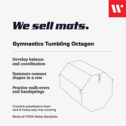 We Sell Mats Gymnastics Octagon Skill Shape Tumbling Somersault Backbend Trainer
