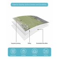 thumbnail image 5 of Quilts Twin Size Bedding Set, Sage Green Cement Gray Lightweight Quilted Comforter, Modern Abstract Art Green Soft Reversible Bedspread Coverlet with Pillow Covers for All Season, 68" x 86", 5 of 7