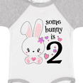 thumbnail image 4 of Inktastic Somebunny is Two-second Birthday Bunny Boys or Girls Baby Bodysuit, 4 of 5