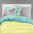 thumbnail image 2 of Carolines Treasures CK1275PILLOWCASE Jack Russell Terrier No.2 Spring Fabric Standard Pillowcase, 2 of 2