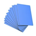 thumbnail image 7 of Uxcell Metal Business Card Anodized Aluminum Plate for DIY Laser Printing 15pcs Blue 3.1"x2.0"x0.03", 7 of 7