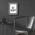 thumbnail image 5 of Epic Art 'Be Brave' by Lettered & Lined, Acrylic Glass Wall Art, 12"x16", 5 of 8
