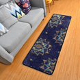 thumbnail image 5 of Ryvnso Magical Mandala Flower Hallway Runner Rugs Floor Carpet Non Slip Entryway Mat 2' x 6', 5 of 7
