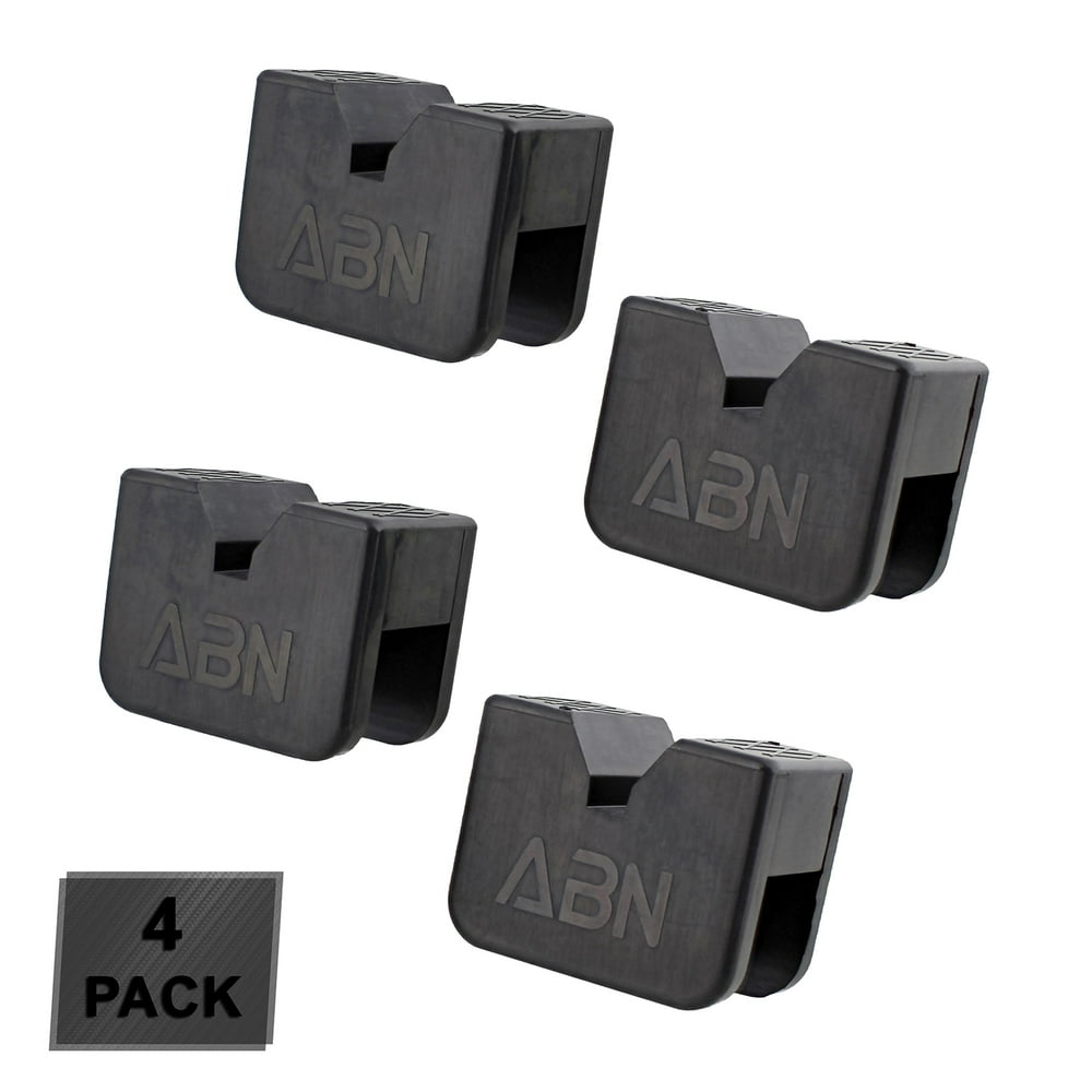 ABN Rubber Slotted Jack Stand Pads Pinch Weld Jack Adapter 4Pack 2 to 3 Ton
