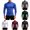 A-Blue652, variant on Mens T Shirts Long Sleeve Mock Neck Raglan Quick Dry Compression Tees Gym Running Athletic Base Layer Tops